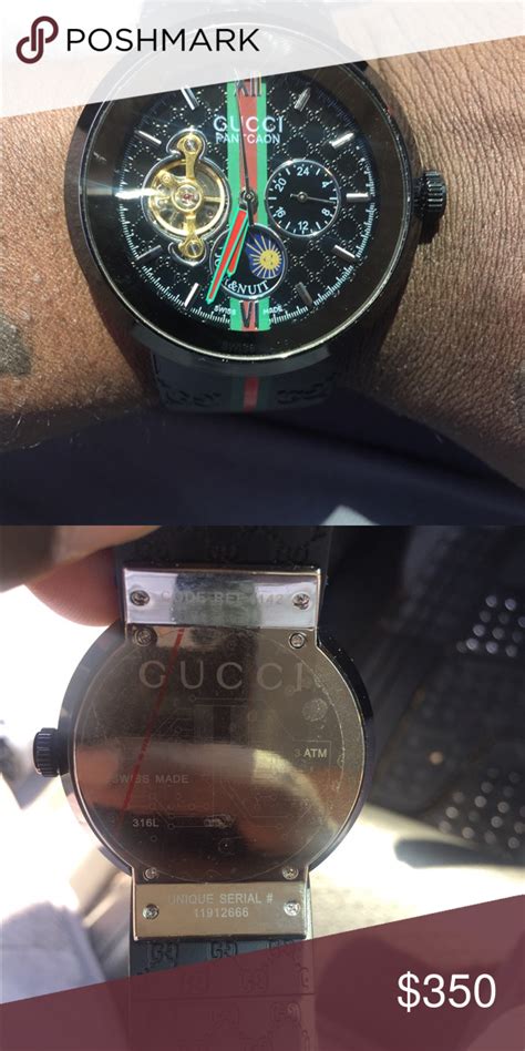 check gucci watch serial number|authentic gucci serial number.